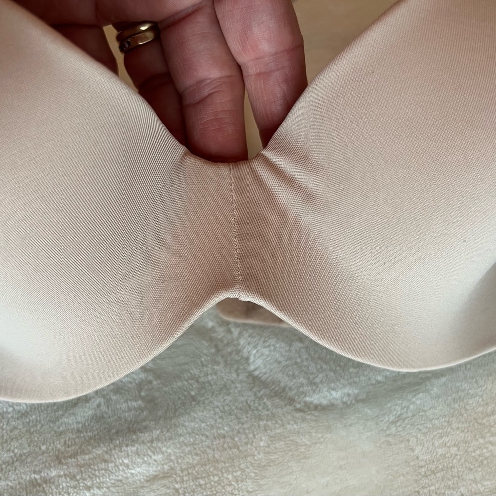 Side Smoothing Perfect Push-Up Underwire Bra 36C ~ Maidenform SE0009 Bei… - Picture 3 of 10